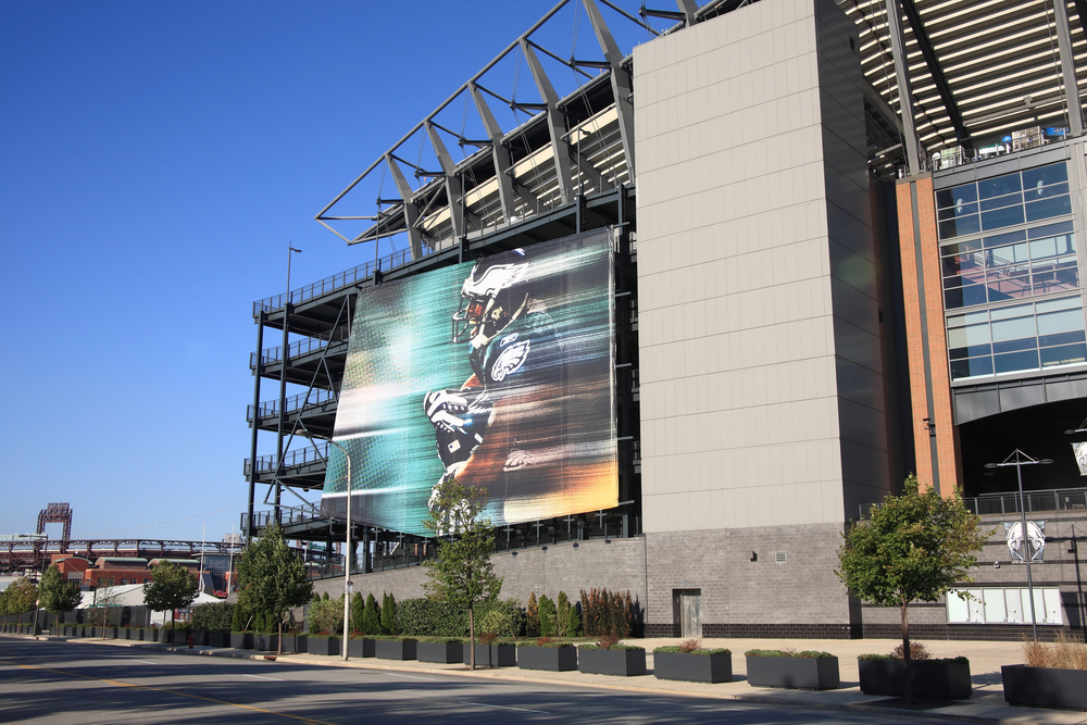 Eagles Stadium Signage