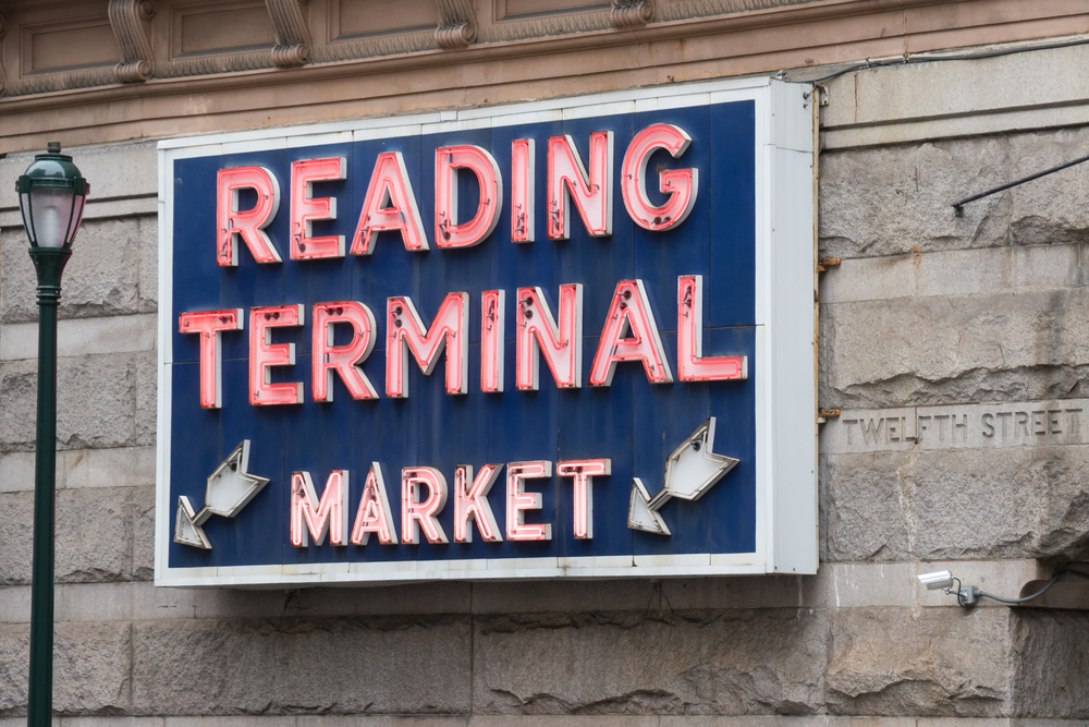 Reading Terminal Market Cabinet Sign - PHILADELPHIA, PA