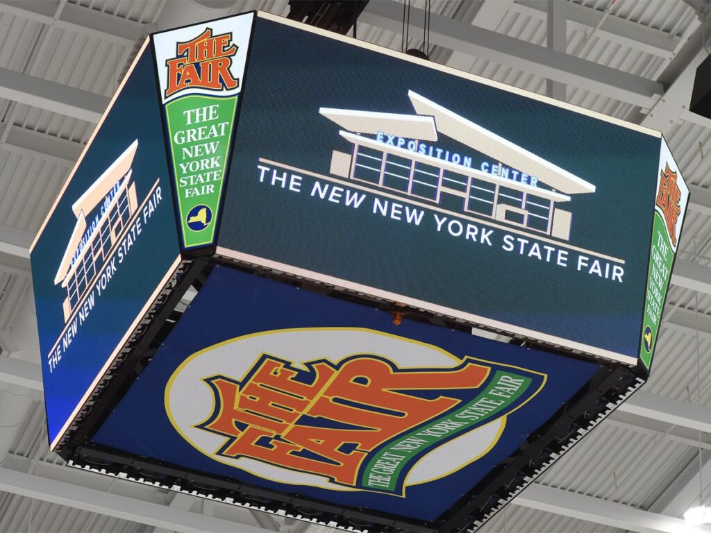 New York State Fair Expo Center; Indoor 5.9mm, 7'7" x 13'3", Syracuse, NY Industries: Hospitality | Convention Centers | Hotels