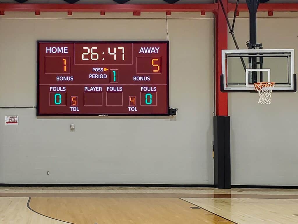 Tuttle Public Schools; Indoor 3.9mm, 8'8" x 15'3", Tuttle, OK