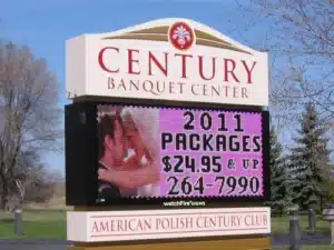 Hospitality Outdoor Signage