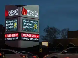Healthcare Outdoor Signage Watchfire Signs