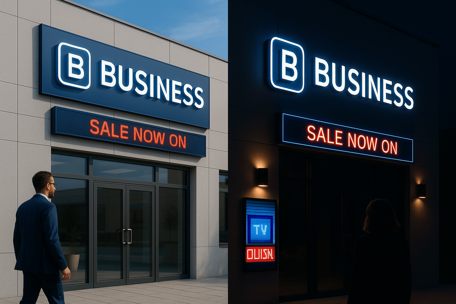 What’s the Best Type of Sign for Both Day and Night Visibility?