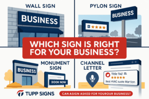 Wall Signs vs. Pylon Signs in Dover Zoning- What You Can and Can’t Combine